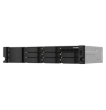 13081-QNAP TS-864EU-8G servidor de almacenamiento NAS Bastidor (2U) Ethernet Negro