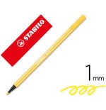 13177-ROTULADOR PREMIUM CON PUNTA DE FIBRA BISELADA PEN 68 MAX COLOR AMARILLO STABILO 768/44