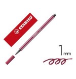 13185-ROTULADOR PREMIUM CON PUNTA DE FIBRA BISELADA PEN 68 MAX COLOR PURPURA STABILO 768/19