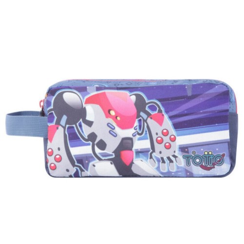 13206-ESTUCHE ESCOLAR DOS COMPARTIMENTOS - ATLAS TOTTO AJ52ATA001-2210-2JW