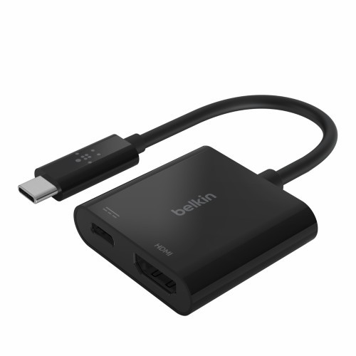 13212-Belkin AVC002BTBK base para portatil y replicador de puertos USB 3.2 Gen 1 (3.1 Gen 1) Type-C Negro