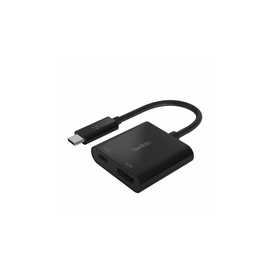 13212-Belkin AVC002BTBK base para portatil y replicador de puertos USB 3.2 Gen 1 (3.1 Gen 1) Type-C Negro