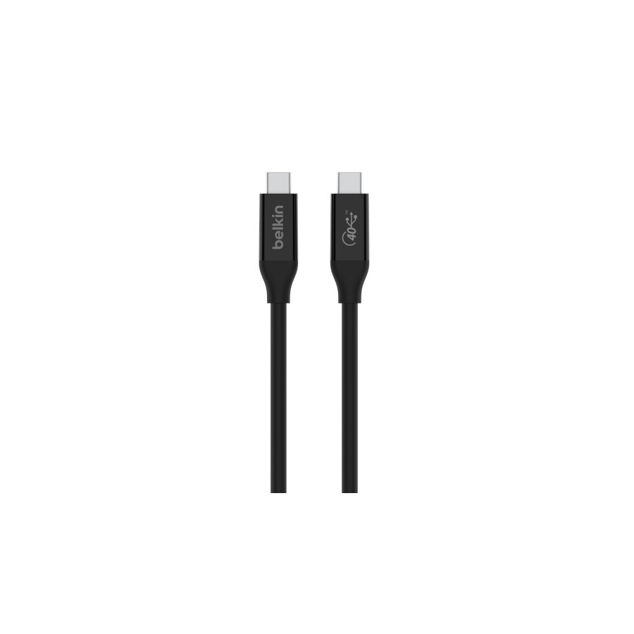 13214-Belkin INZ001bt0.8MBK cable USB 0,8 m USB4 Gen 3x2 USB C Negro
