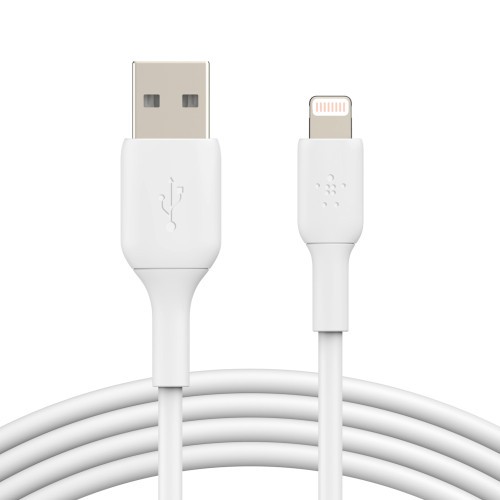 13218-Belkin CAA001BT1MWH cable de conector Lightning 1 m Blanco