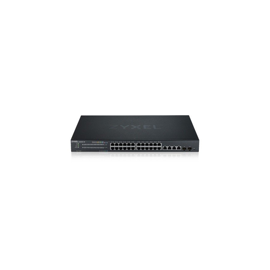 13279-Zyxel XMG1930-30 Gestionado L3 2.5G Ethernet (100/1000/2500) Negro