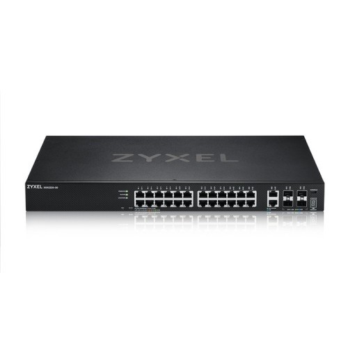 13281-Zyxel XGS2220-30 Gestionado L3 Gigabit Ethernet (10/100/1000) Negro