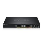 13283-Zyxel XGS2220-30HP Gestionado L3 Gigabit Ethernet (10/100/1000) Energia sobre Ethernet (PoE) Negro