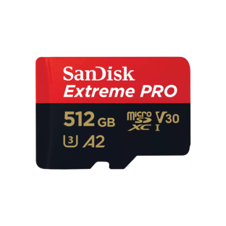 13311-SanDisk Extreme PRO 512 GB MicroSDXC UHS-I Clase 10
