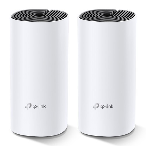 134-TP-LINK Deco M4(2-pack) router inalambrico Doble banda (2,4 GHz / 5 GHz) Gigabit Ethernet Negro, Blanco