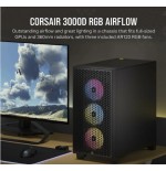 13423-CAJA CORSAIR 3000D RGB AIRFLOW MID-TOWER NEGRA CC-9011255-WW