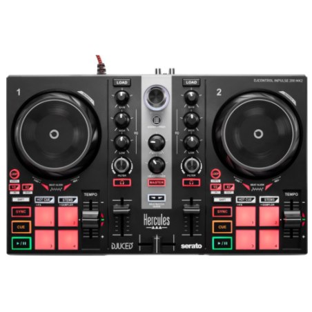 13428-HERCULES CONSOLA DJ CONTROL INPULSE 200 MK2
