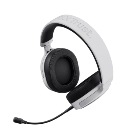 13439-Trust GXT 498 Forta Auriculares Alambrico Diadema Juego Negro, Blanco