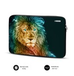 13473-SUBBLIM Funda Ordenador Neopreno Trendy Sleeve Neo Lion 15,6"
