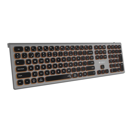 13474-SUBBLIM Teclado Bluetooth/2.4G Master iluminado Ext G/N