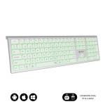 13477-SUBBLIM Teclado Bluetooth/2.4G Master iluminado Ext P/B