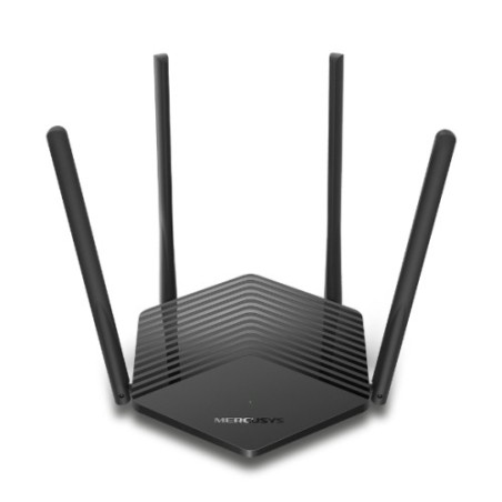 13493-Mercusys MR60X router inalambrico Gigabit Ethernet Doble banda (2,4 GHz / 5 GHz) Negro