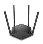 13493-Mercusys MR60X router inalambrico Gigabit Ethernet Doble banda (2,4 GHz / 5 GHz) Negro