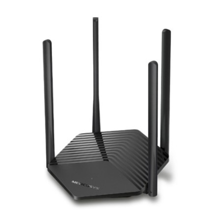 13494-Mercusys MR60X router inalambrico Gigabit Ethernet Doble banda (2,4 GHz / 5 GHz) Negro