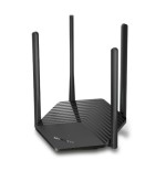 13494-Mercusys MR60X router inalambrico Gigabit Ethernet Doble banda (2,4 GHz / 5 GHz) Negro