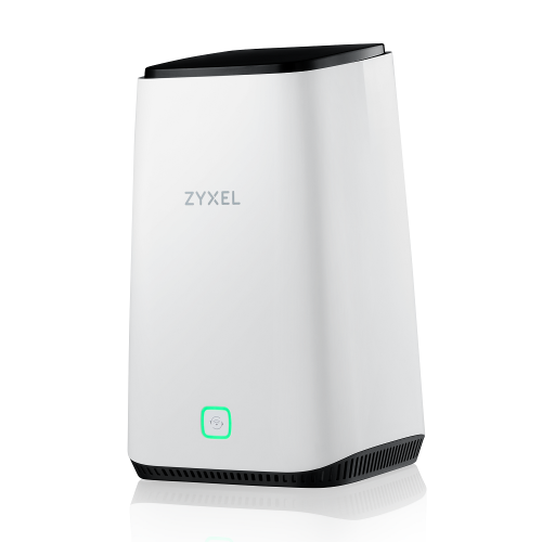 13496-Zyxel FWA510 router inalambrico Multi-Gigabit Ethernet Tribanda (2,4 GHz/5 GHz/5 GHz) 5G Negro, Blanco