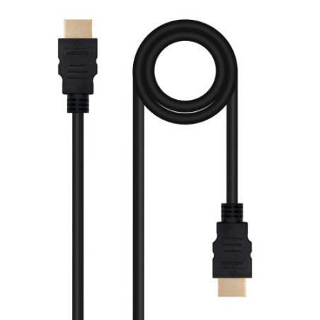 13537-Nanocable Cable HDMI V2.0 4K@60Hz 18Gbps A/M-A/M, 7.0 m, Negro