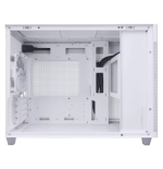 13540-ASUS AP201 PRIME CASE TG WHITE Mini Tower Blanco