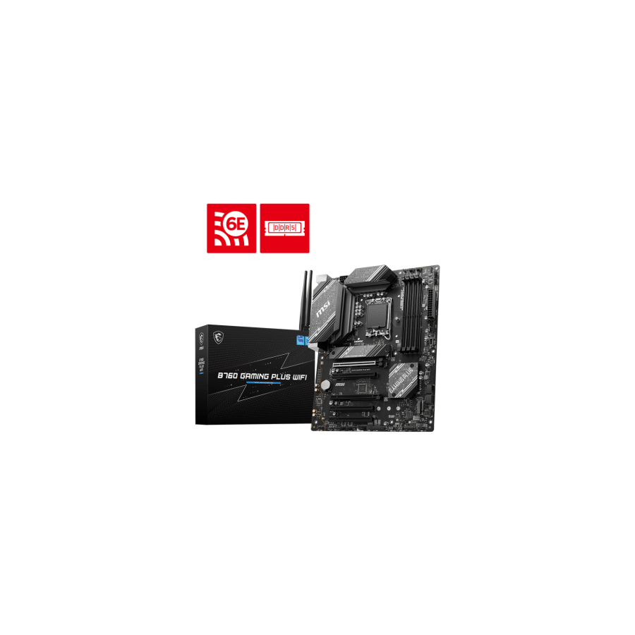 13553-MSI B760 GAMING PLUS WIFI Intel B760 LGA 1700 ATX