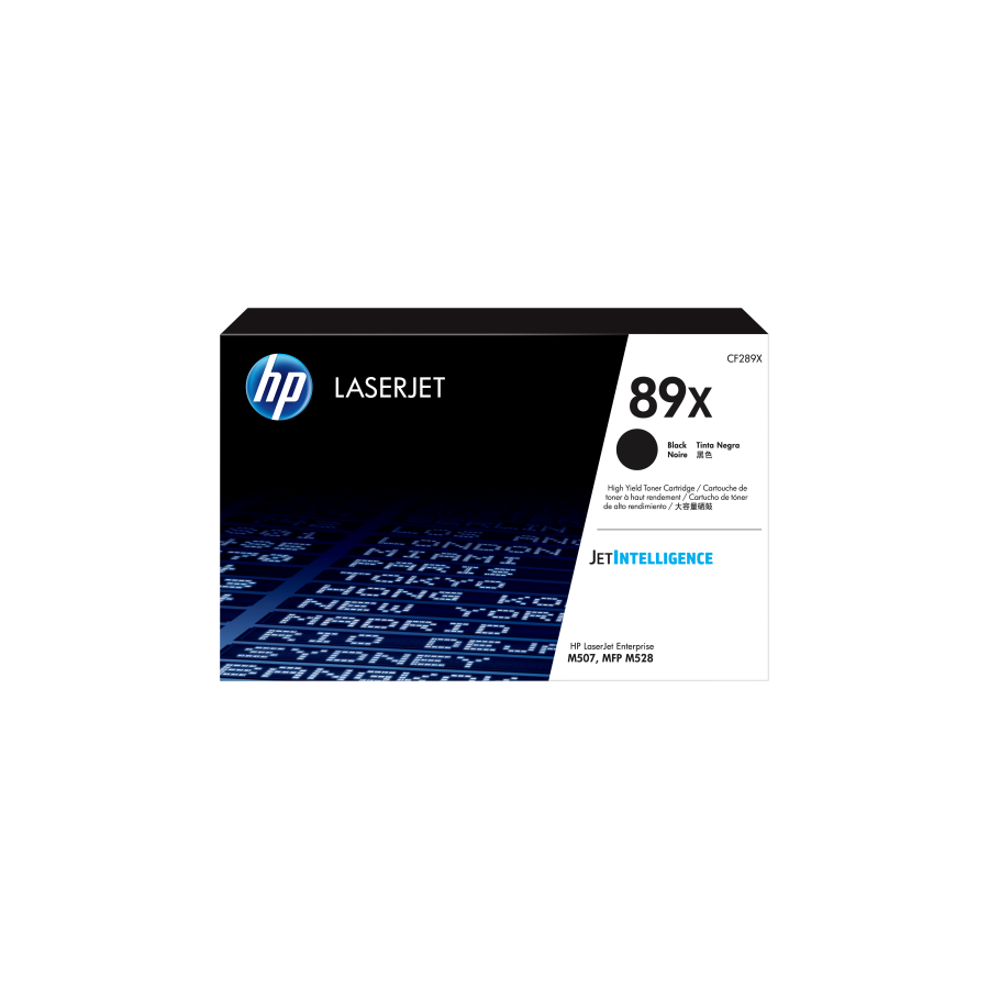 13621-HP Cartucho de toner Original LaserJet 89X negro de alta capacidad