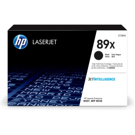 13622-HP Cartucho de toner Original LaserJet 89X negro de alta capacidad