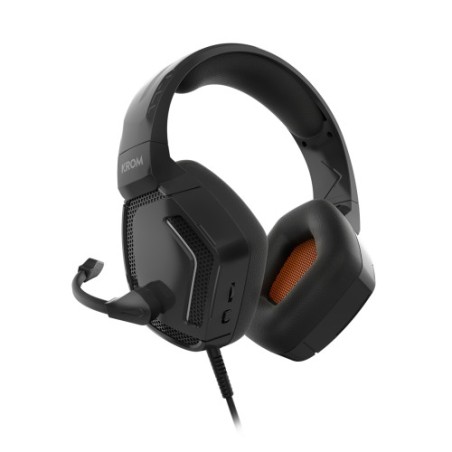 13625-Krom KOPA PRO Auriculares Alambrico Diadema Juego Negro