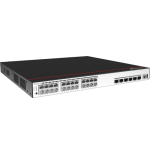13627-Huawei S5735-S24P4XE-V2 Gigabit Ethernet (10/100/1000) Energia sobre Ethernet (PoE) 1U Negro, Metalico