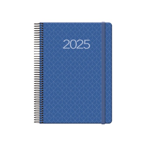 13635-AGENDA 2025 NEWPORT DIA PAGINA 14 X 20 CM COLOR AZUL DOHE 12740 - 25