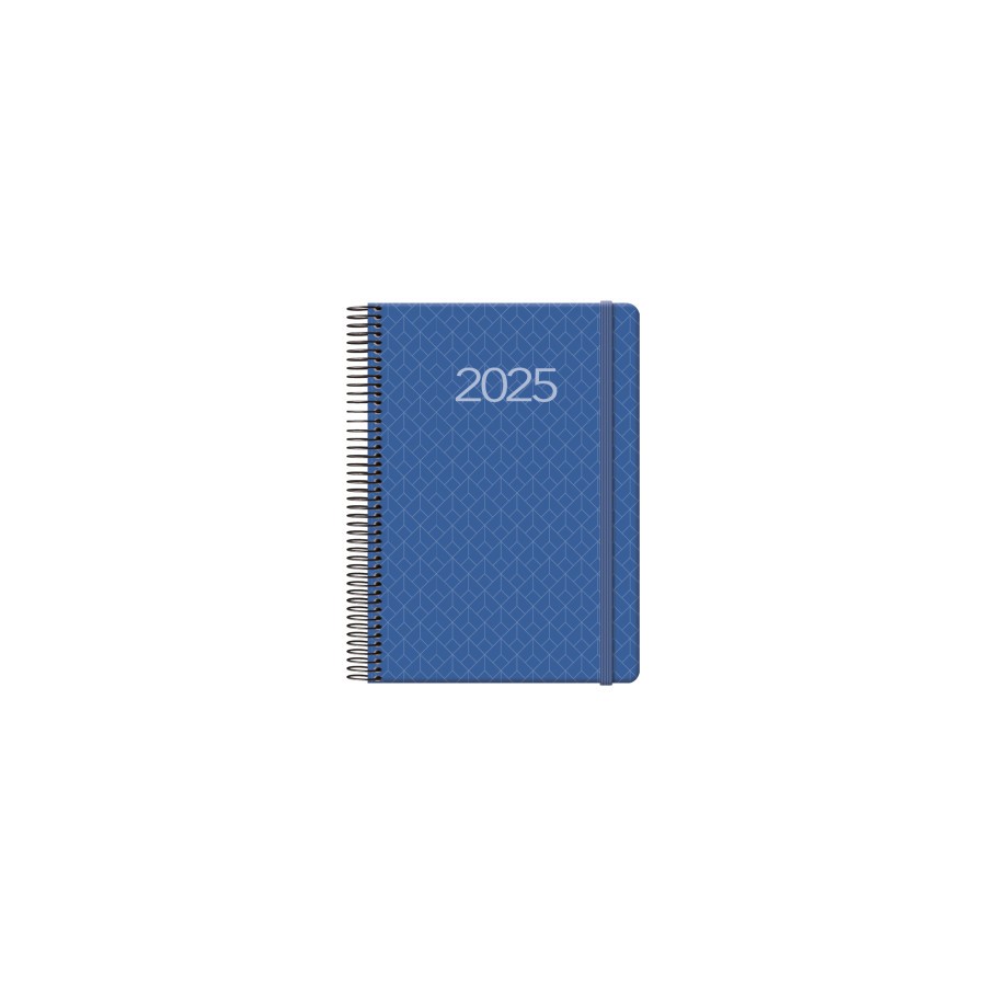 13635-AGENDA 2025 NEWPORT DIA PAGINA 14 X 20 CM COLOR AZUL DOHE 12740 - 25