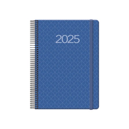 13635-AGENDA 2025 NEWPORT DIA PAGINA 14 X 20 CM COLOR AZUL DOHE 12740 - 25