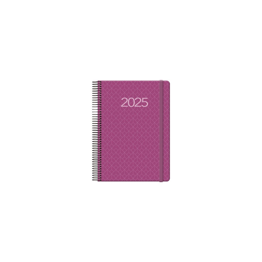 13636-AGENDA 2025 NEWPORT DIA PAGINA 14 X 20 CM COLOR BUGANVILLA DOHE 12741 - 25