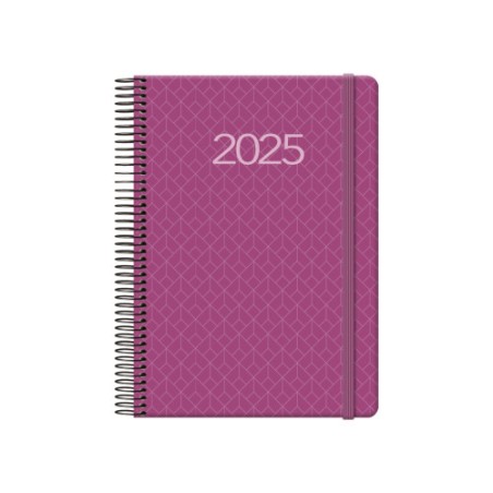 13636-AGENDA 2025 NEWPORT DIA PAGINA 14 X 20 CM COLOR BUGANVILLA DOHE 12741 - 25