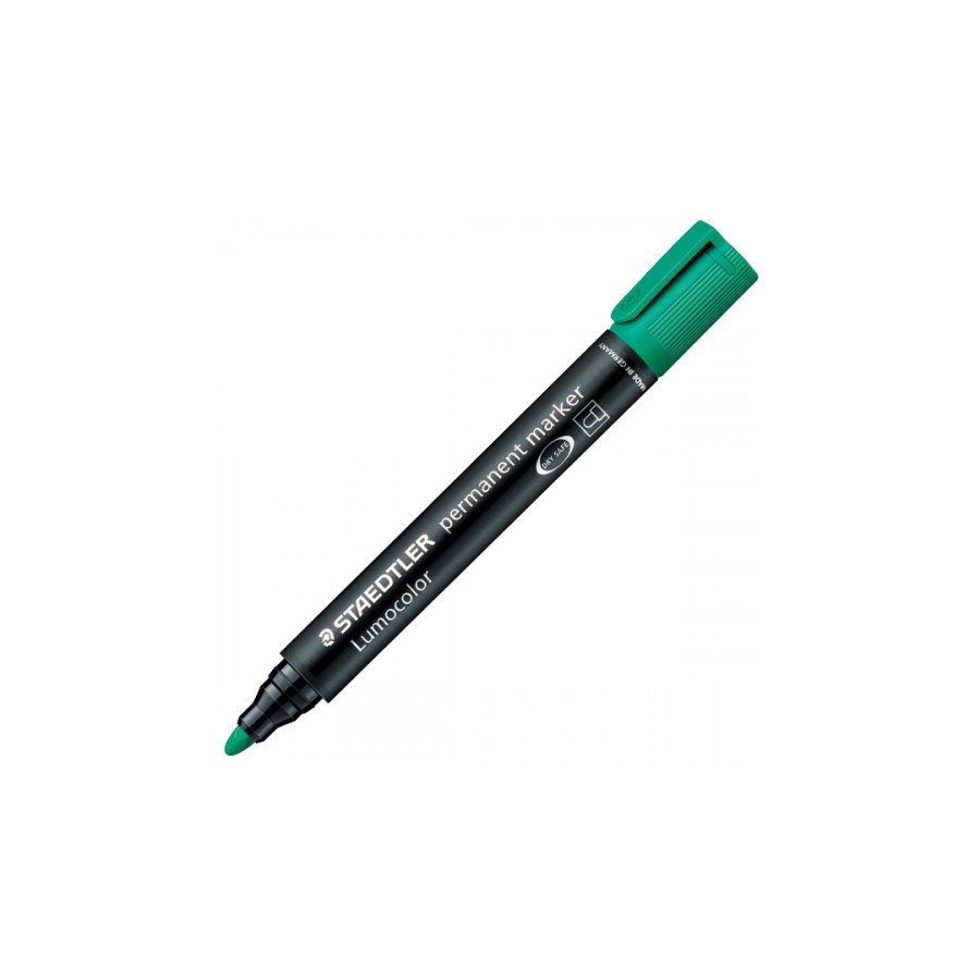 1368-MARCADOR PERMANENTE LUMOCOLOR 352 TRAZO 2MM. VERDE STAEDTLER 352-5