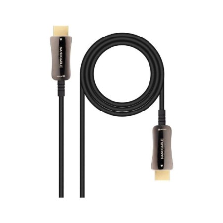 13689-NANOCABLE CABLE HDMI V2.1 AOC 8K@60HZ 4K@120HZ 48Gbps 10 M