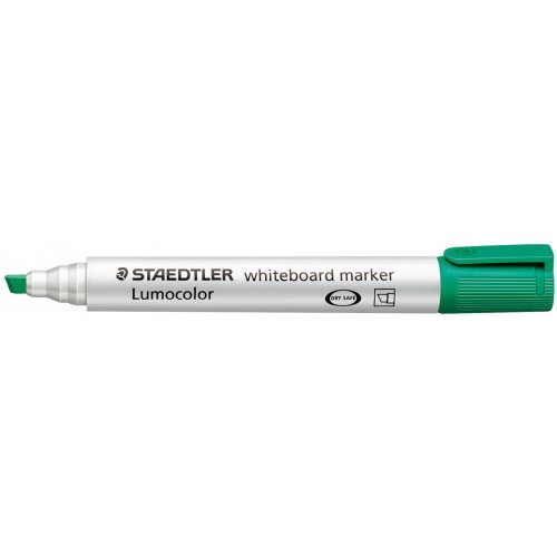 1372-MARCADOR PIZARRA LUMOCOLOR MARKER 351 TRAZO 2MM. VERDE STAEDTLER 351-5