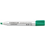 1372-MARCADOR PIZARRA LUMOCOLOR MARKER 351 TRAZO 2MM. VERDE STAEDTLER 351-5