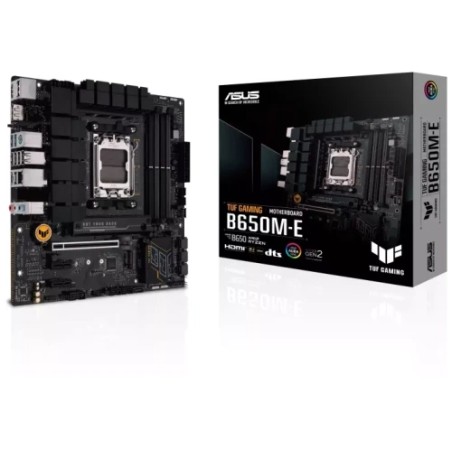 13730-PLACA ASUS TUF GAMING B650M-E,AMD,AM5,B650,4DDR5,128GB,HDMI+2DP,4SATA3+2M.2,2.5GB,6USB3.2,MATX