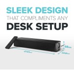 13760-CREATIVE SYS,SPKR STAGE SE BLUETOOTH MULTIMEDIA UNDER MONITOR SOUNDBAR