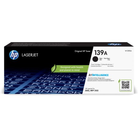 13772-HP LaserJet Cartucho de Toner Original 139A negro