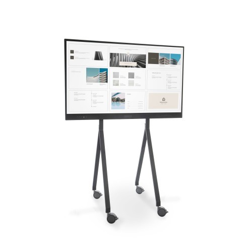 13817-SOPORTE MOVIL ST2 PARA MONITORES INTERACTIVOS 65-86 PULG. ROCADA INTERAC-ST2