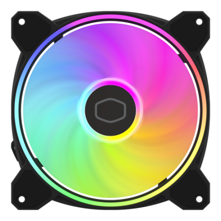 13826-Cooler Master MasterFan MF140 HALO2 Carcasa del ordenador Ventilador 14 cm Negro