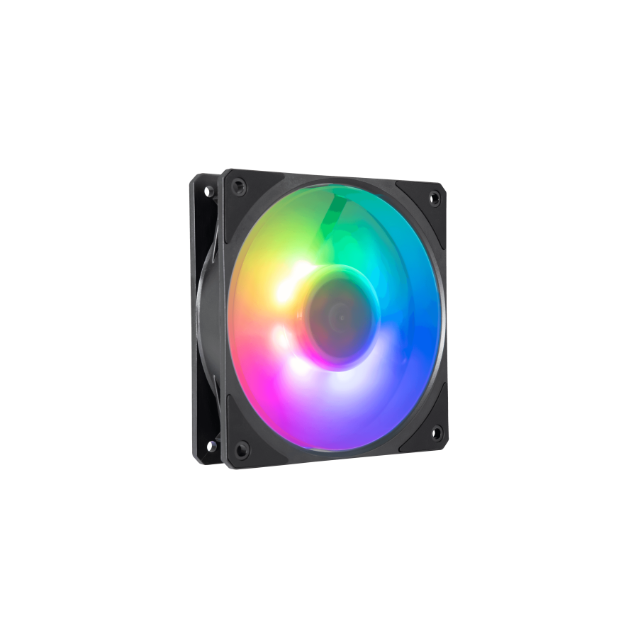 13829-Cooler Master Mobius 120P ARGB Carcasa del ordenador Ventilador Negro