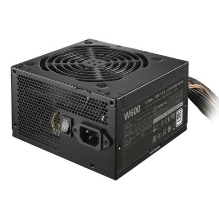 13836-Cooler Master Elite NEX White 230V 600 unidad de fuente de alimentacion 600 W 24-pin ATX ATX Negro