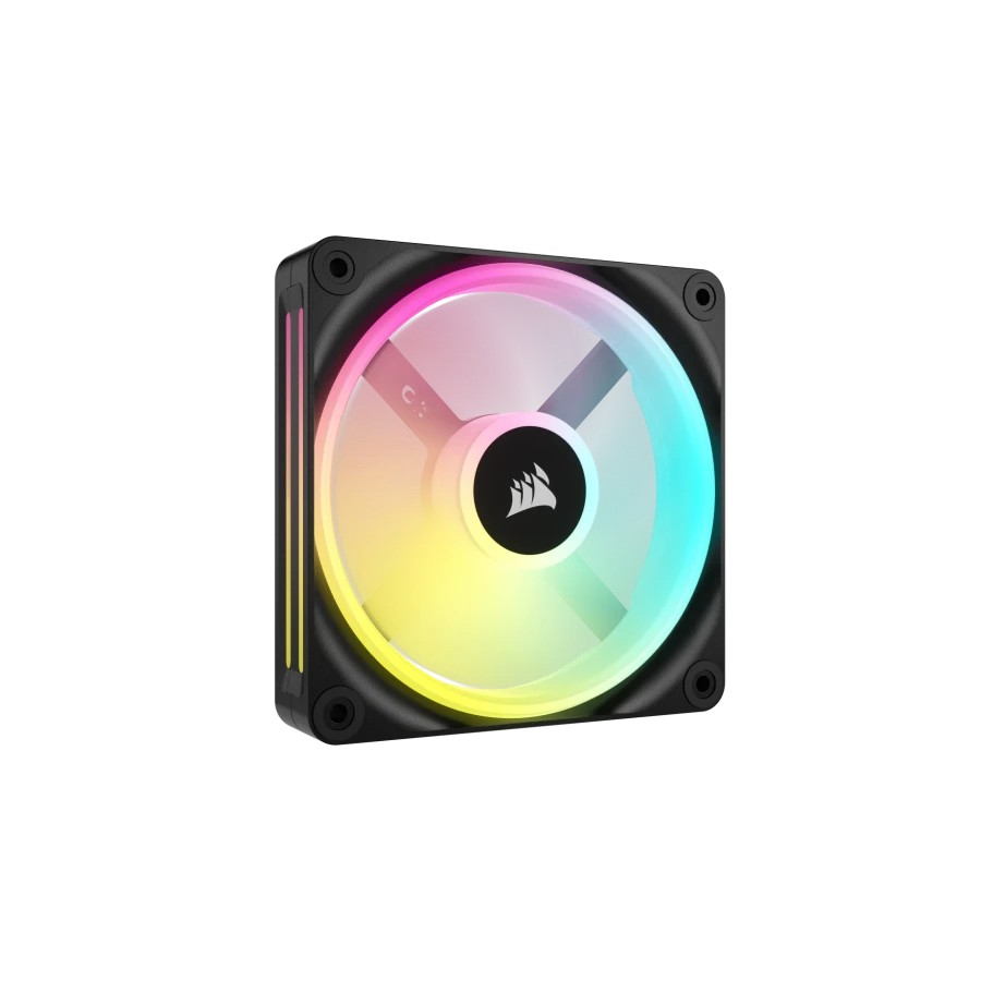 13842-Corsair CO-9051001-WW sistema de refrigeracion para ordenador Carcasa del ordenador Ventilador 12 cm Negro, Blanco