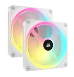 13852-Corsair CO-9051008-WW sistema de refrigeracion para ordenador Carcasa del ordenador Ventilador 14 cm Blanco 2 piez