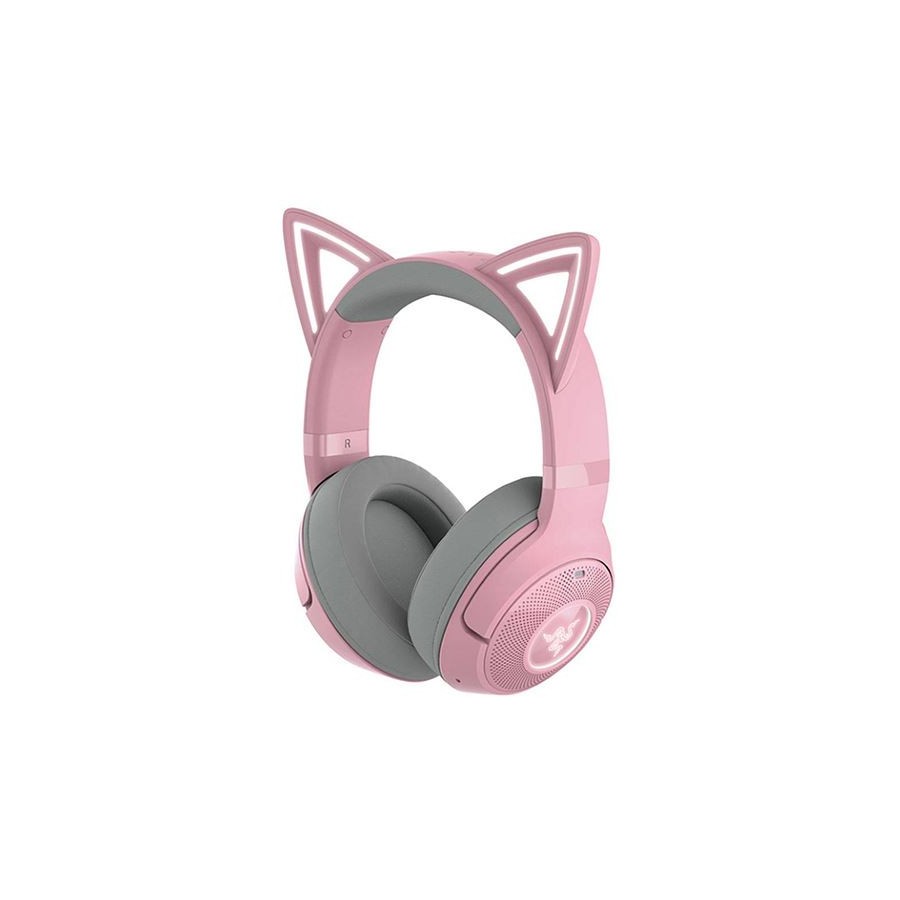 13944-Razer Kraken Kitty V2 BT Auriculares Inalambrico Diadema Juego Bluetooth Rosa
